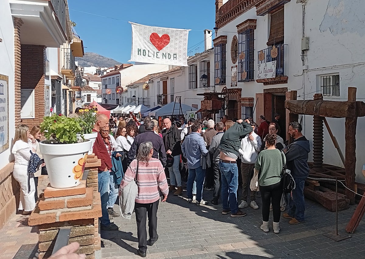 Imagen secundaria 1 - Leila giving her acceptance speech; outside the ethnographic museum; oilve stone spitting competition